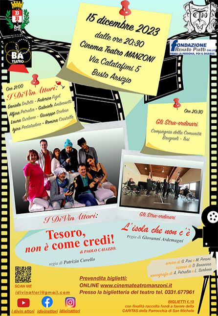 [TEATRO] TESORO NON E` COME CREDI | CT MANZONI